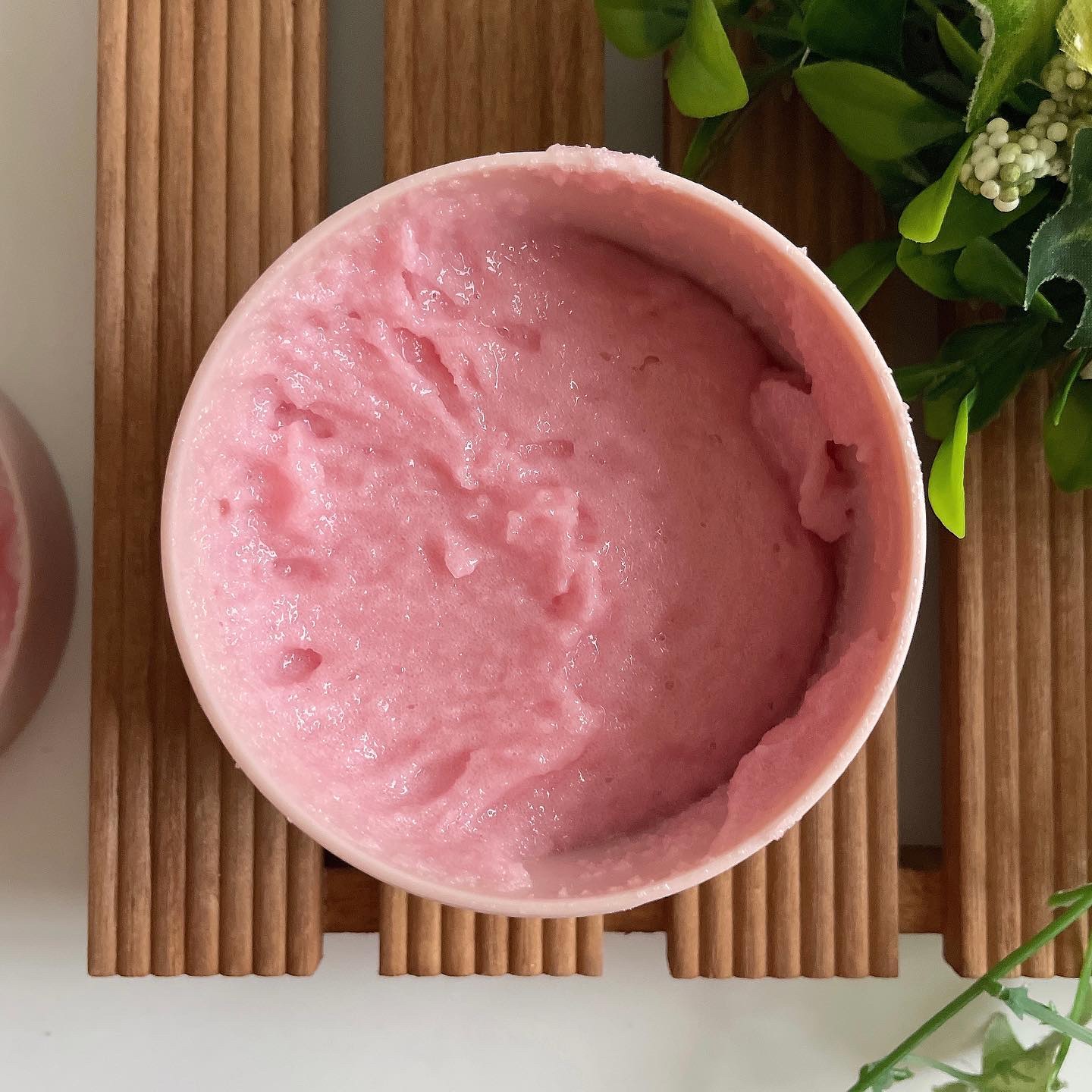 Q+Me スウィート ボム タラソ スクラブ/AGARISM/バストケア・ヒップケアを使ったクチコミ（2枚目）