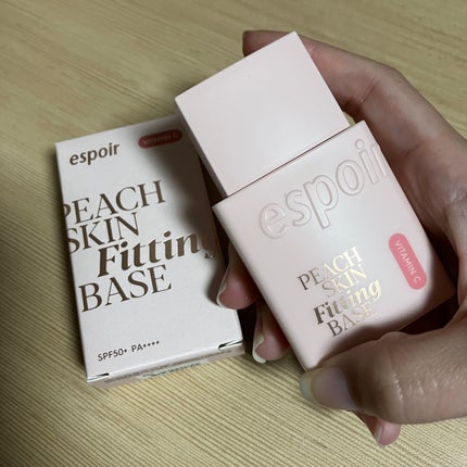 ピーチスキンフィッティングベース オールニュー SPF50 PA++++/espoir/化粧下地を使ったクチコミ(1枚目)