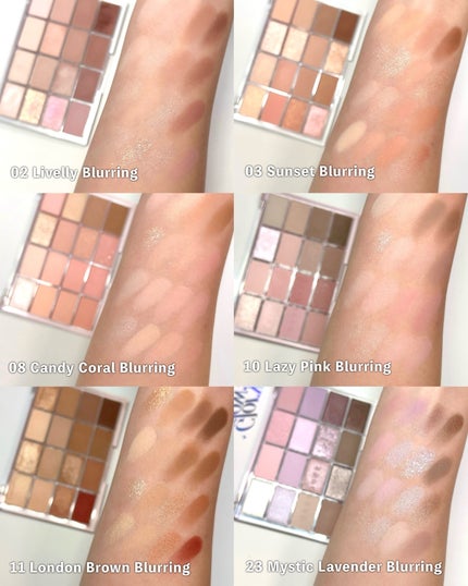 ソフトブラーリングアイパレット/wakemake/アイシャドウパレットを使ったクチコミ(8枚目)