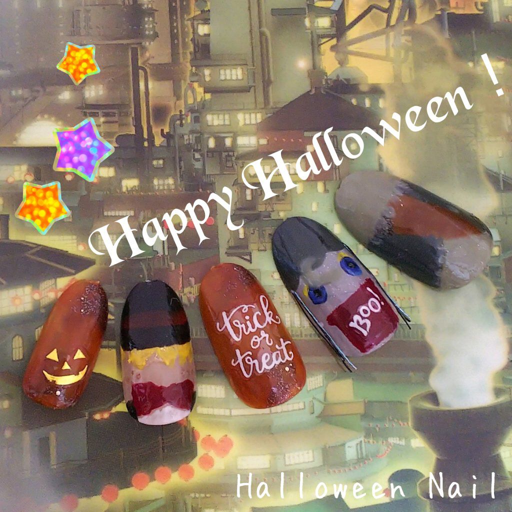 #ハロウィンネイル,#ネイルのネイルデザイン
