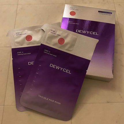 トラブルペアーマスク/DEWYCEL/シートマスク・パックを使ったクチコミ(1枚目)