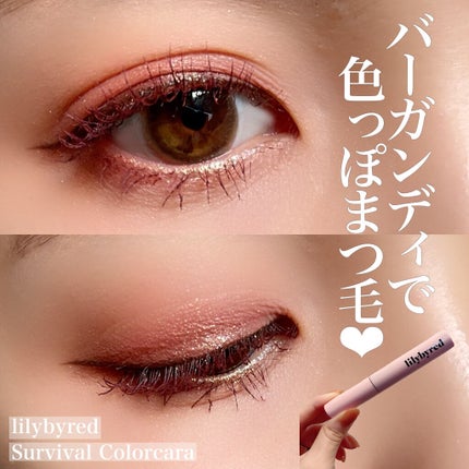 Am9 to Pm9 Survival Colorcara/lilybyred/マスカラを使ったクチコミ(1枚目)