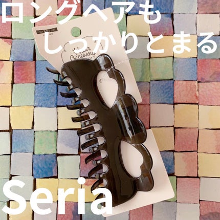 バンスクリップ/セリア/ヘアアクセサリーを使ったクチコミ(1枚目)