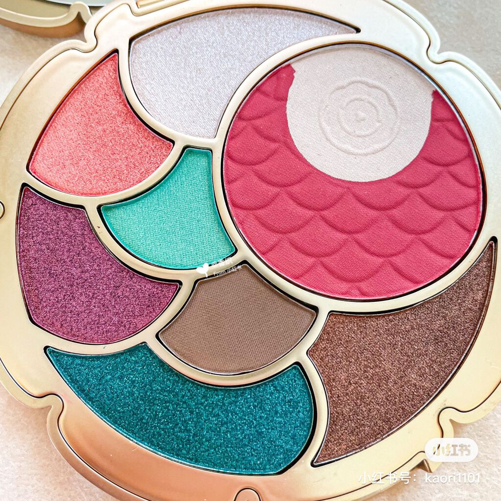 锦鲤眼影盘・冷盘/三千色/アイシャドウパレットを使ったクチコミ（3枚目）