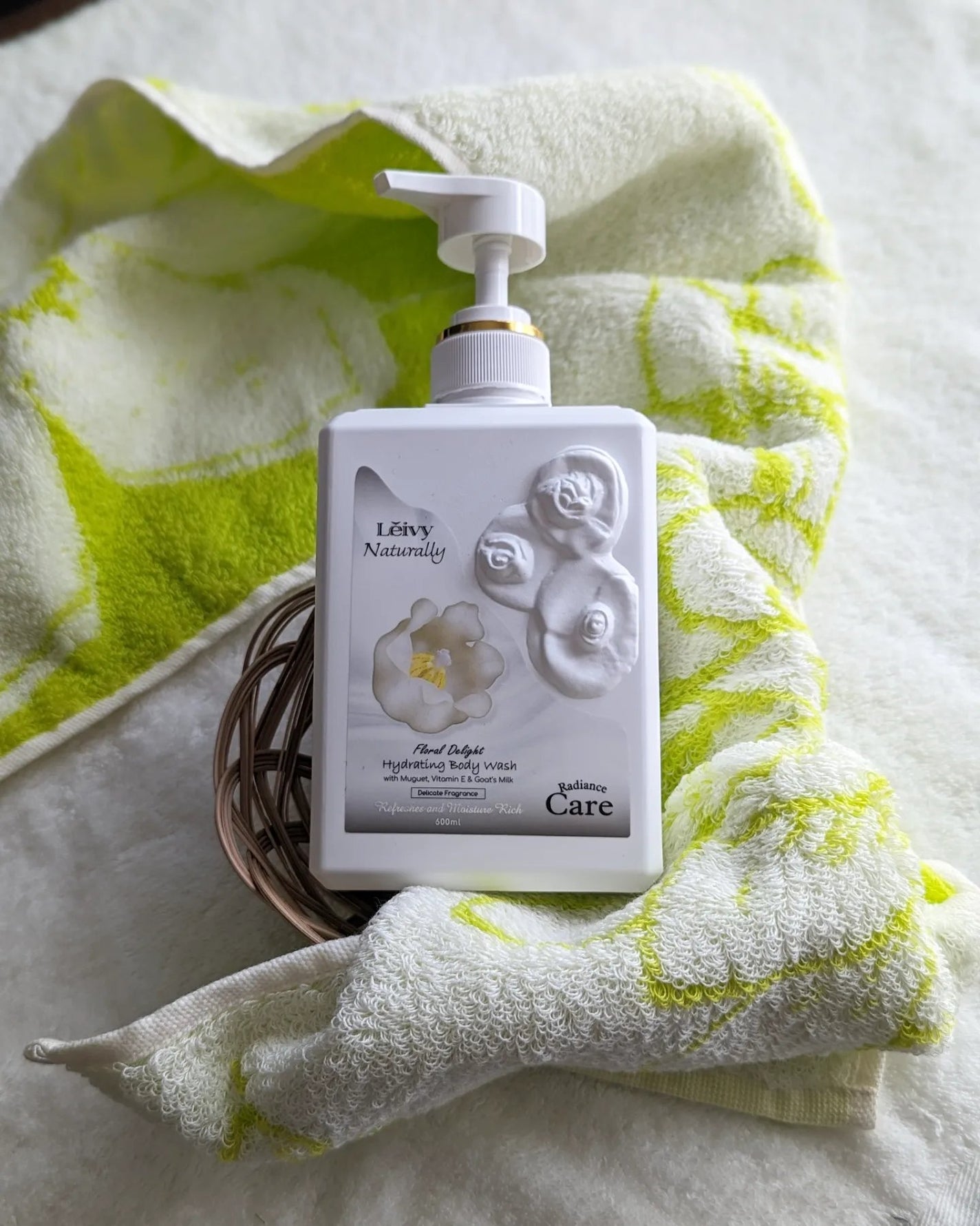 ラディアンスボディシャンプー ミュゲ(スズラン)/Leivy/ボディソープを使ったクチコミ(1枚目)