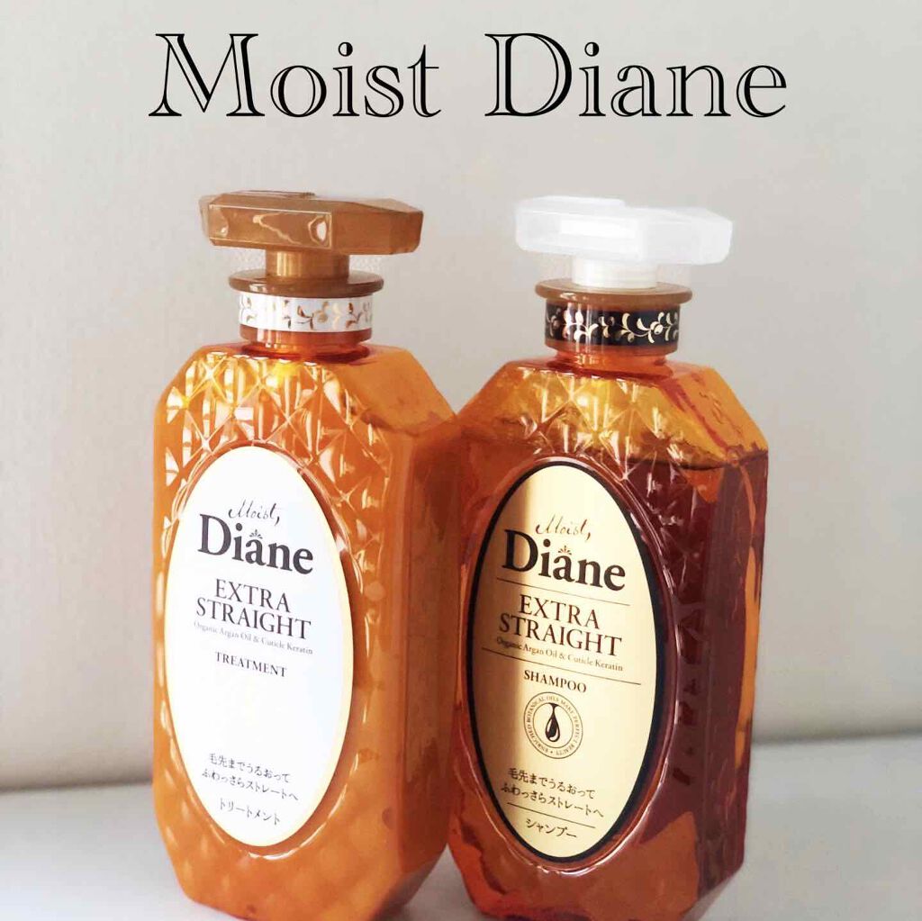 パーフェクトビューティ モイストダイアン エクストラストレート シャンプー/トリートメント/ダイアン/市販シャンプーを使ったクチコミ（1枚目）