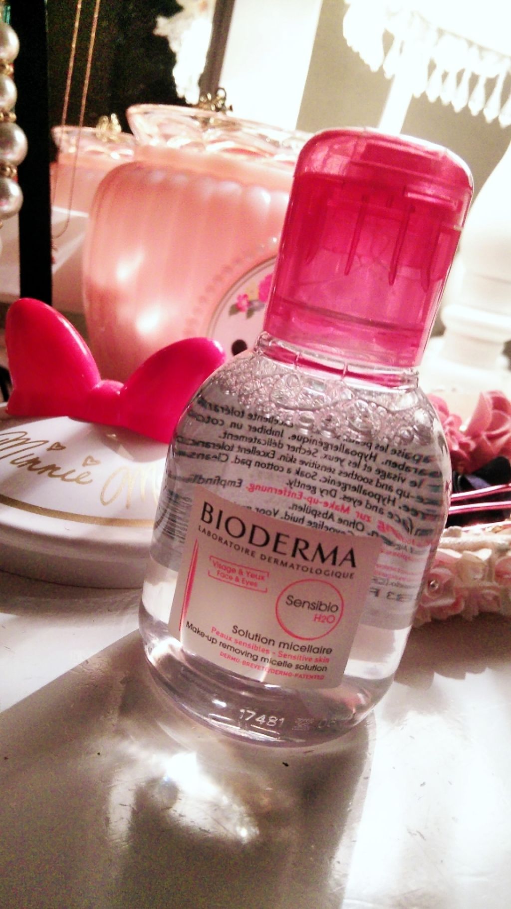 サンシビオ エイチツーオー D/ビオデルマ/クレンジングウォーターを使ったクチコミ(1枚目)