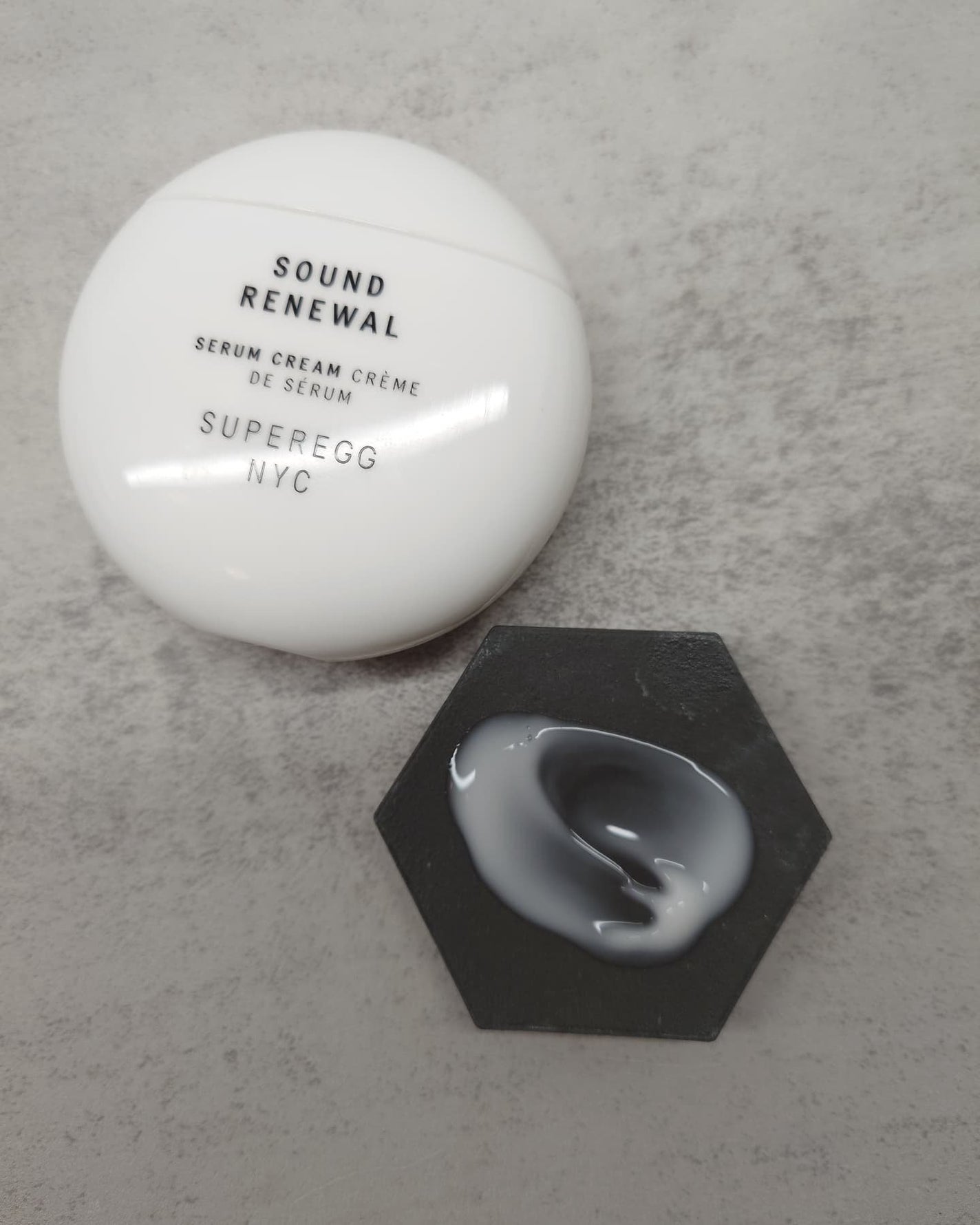 サウンド リニューアル セラムクリーム/SUPEREGG /フェイスクリームを使ったクチコミ(4枚目)