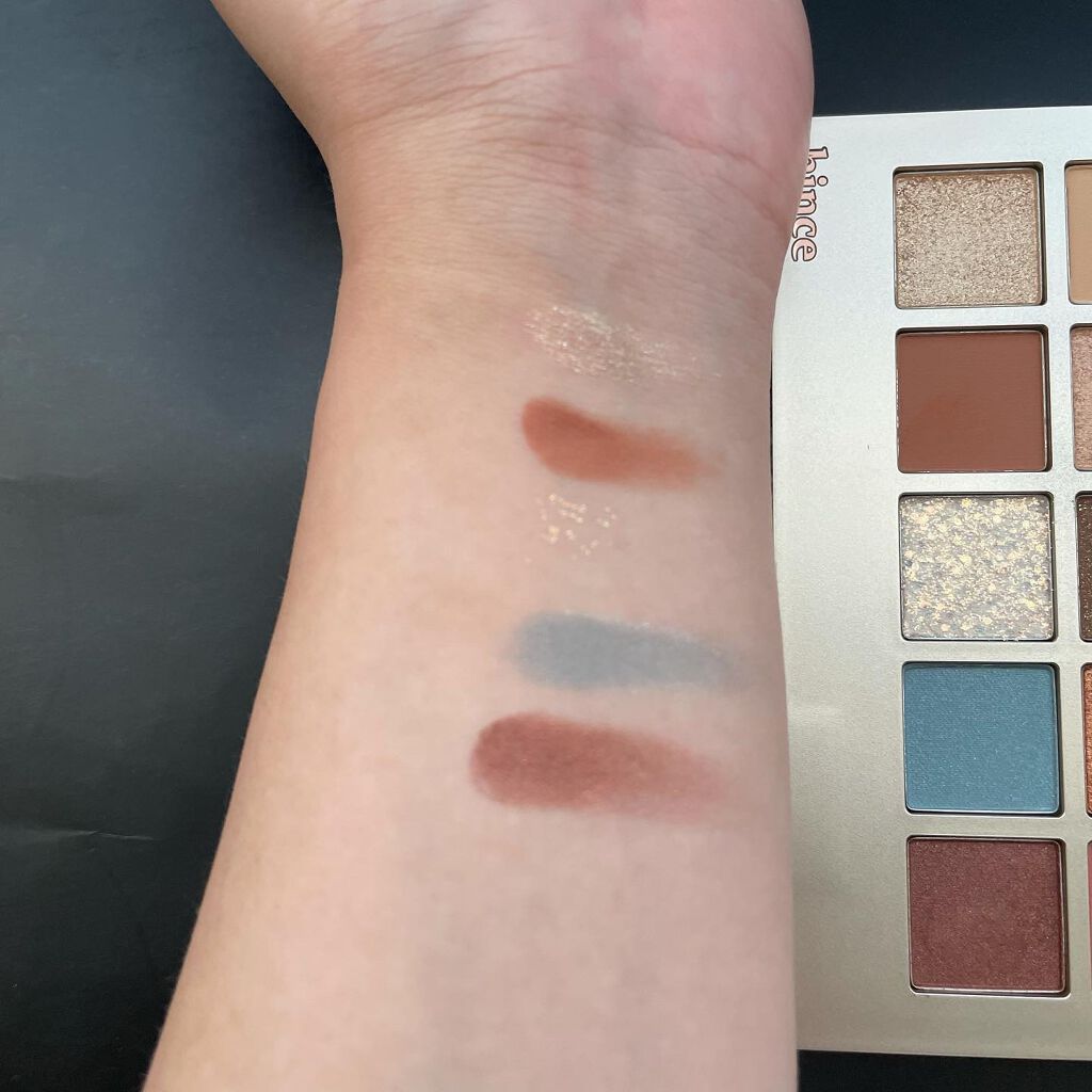 ニューデップスアイシャドウパレット/hince/アイシャドウパレットを使ったクチコミ(3枚目)