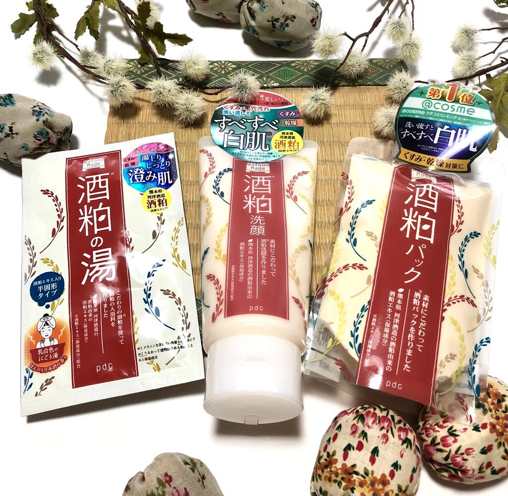 ワフードメイド 酒粕洗顔 N/pdc/洗顔フォームを使ったクチコミ(1枚目)