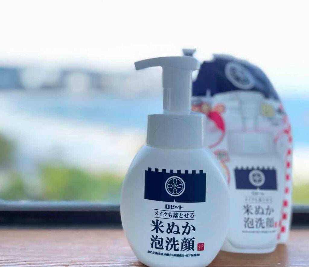江戸こすめ メイクも落とせる米ぬか泡洗顔/ロゼット/泡洗顔を使ったクチコミ(1枚目)