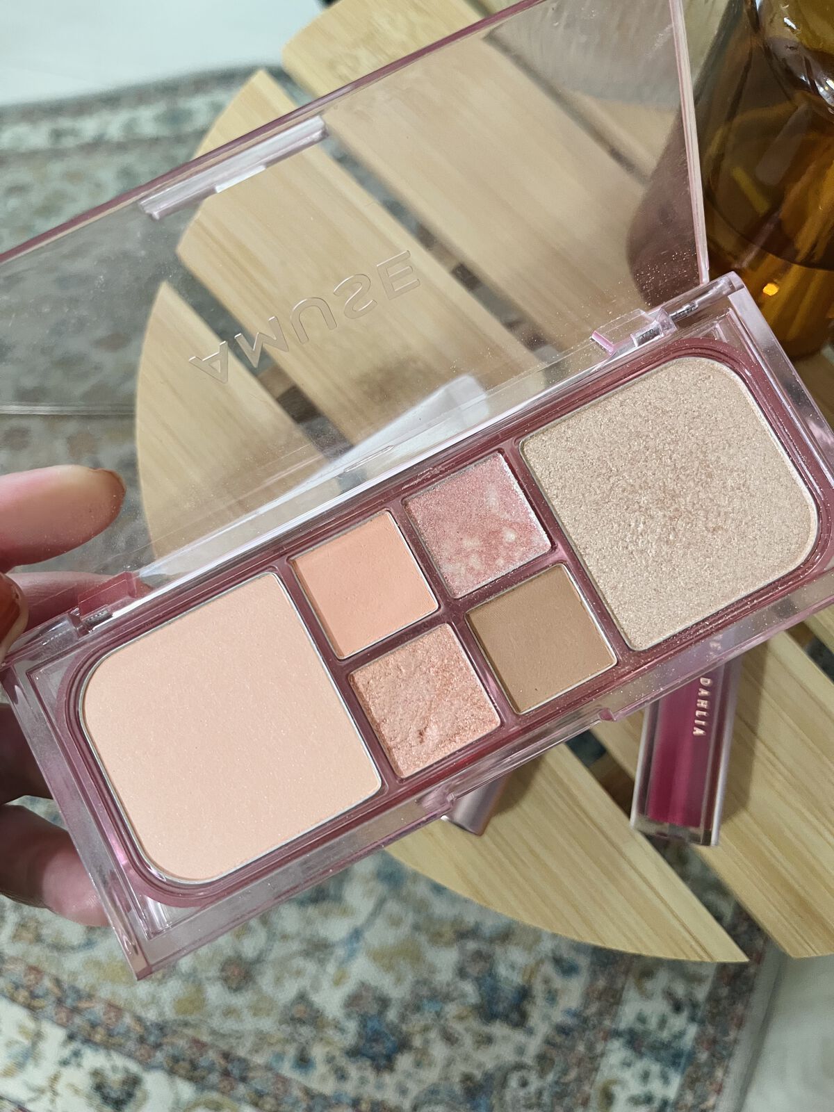 ブルーミングエディション サテングローリップ ステイン ワイルドフラワー/DEAR DAHLIA/口紅を使ったクチコミ（2枚目）