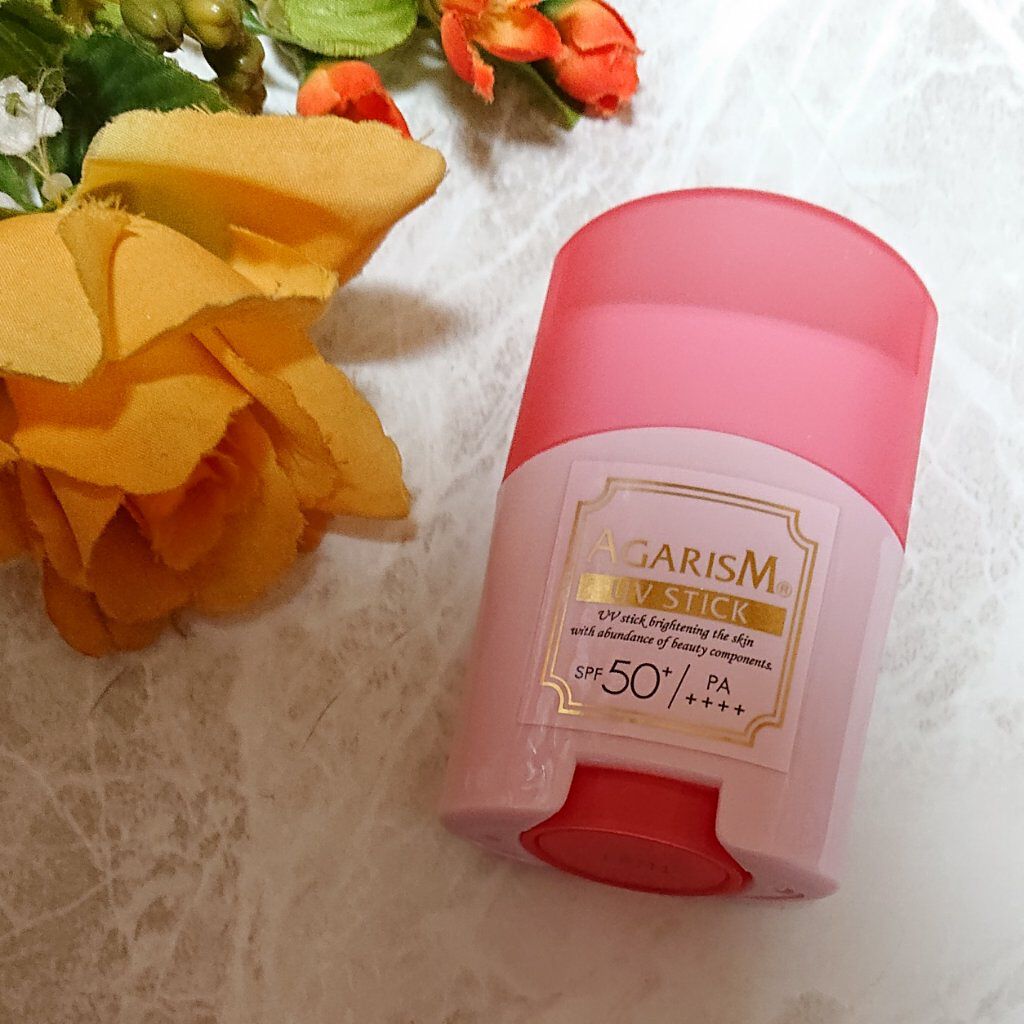 トーンアップUVスティック/AGARISM/日焼け止めスティックを使ったクチコミ（3枚目）