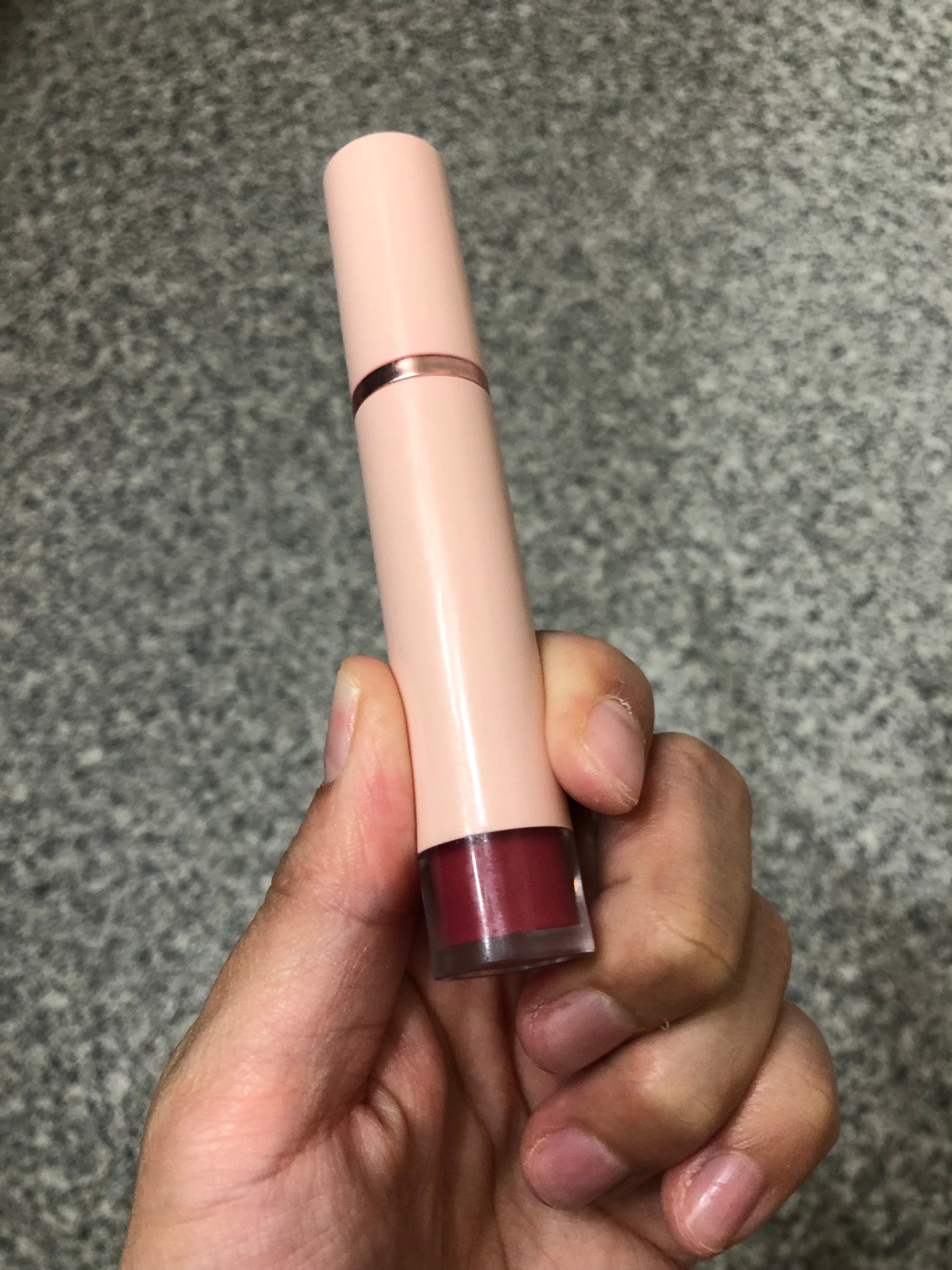 ムードインハンサーウォーターリキッドグロウ/hince/口紅を使ったクチコミ(1枚目)