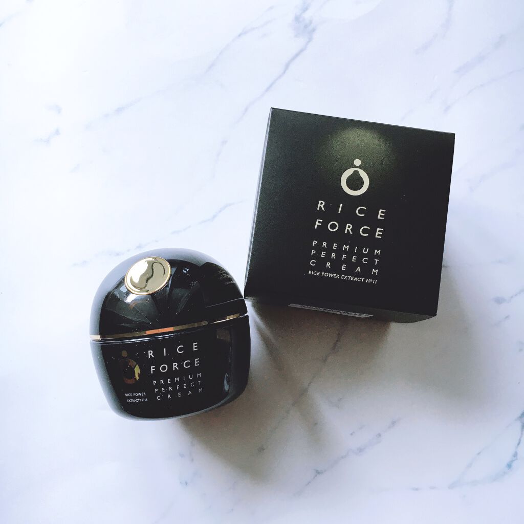 プレミアムパーフェクトクリーム/ライスフォース/フェイスクリームを使ったクチコミ(2枚目)