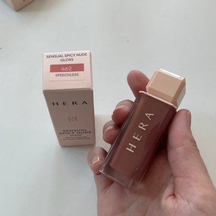 センシュアルスパイシーヌードグロス/HERA/リップグロスを使ったクチコミ(3枚目)