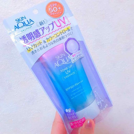 スキンアクア トーンアップUVエッセンス/スキンアクア/日焼け止めクリームを使ったクチコミ(1枚目)