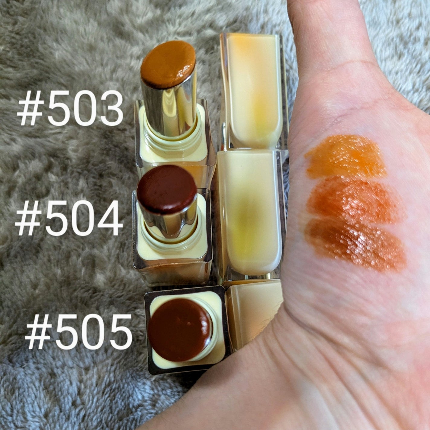 夏禅シリーズ 水光シアーリップスティック/Joocyee/口紅を使ったクチコミ(2枚目)