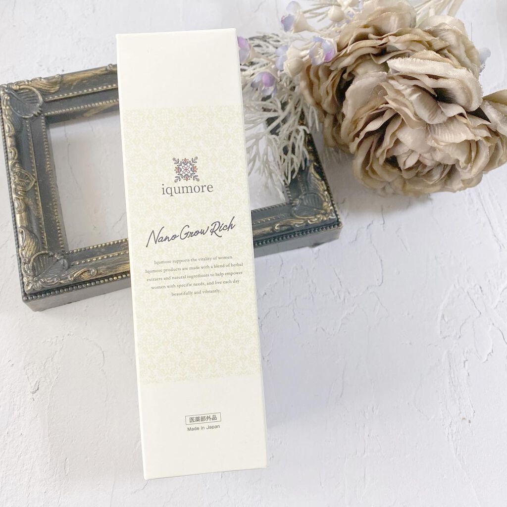 ナノグロウリッチ/iqumore/頭皮ローションを使ったクチコミ（3枚目）