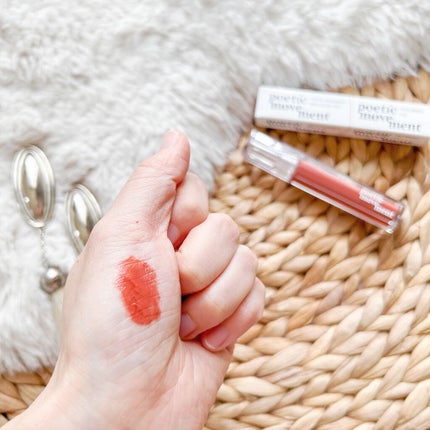 マイルドグローリップティント/Poetic Movement/リップティントを使ったクチコミ(3枚目)