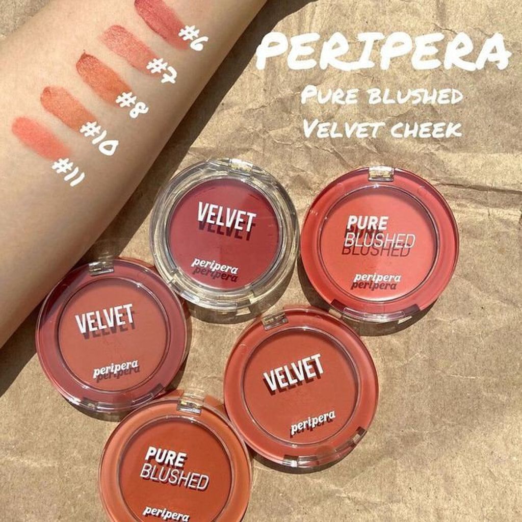 ベルベットチーク/PERIPERA/ジェル・クリームチークを使ったクチコミ（1枚目）