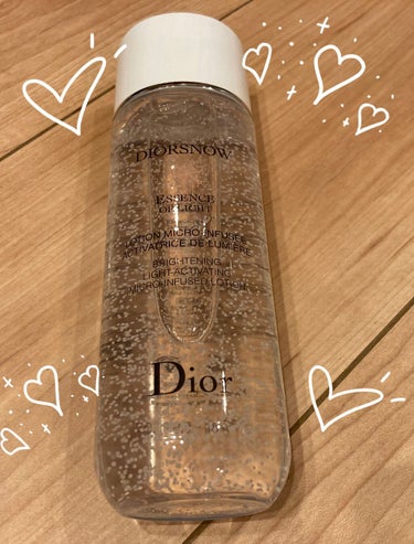 スノー ライト エッセンス ローション (薬用化粧水) (医薬部外品)/Dior/化粧水を使ったクチコミ（1枚目）