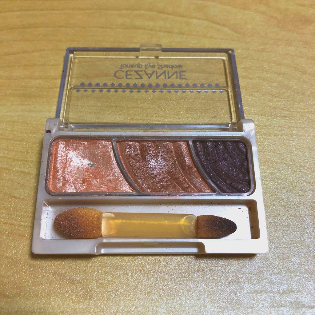 トーンアップアイシャドウ/CEZANNE/アイシャドウパレットを使ったクチコミ(2枚目)