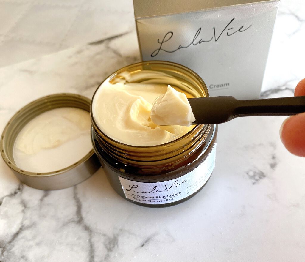 アドバンスト リッチ クリーム/Lala Vie/フェイスクリームを使ったクチコミ(1枚目)