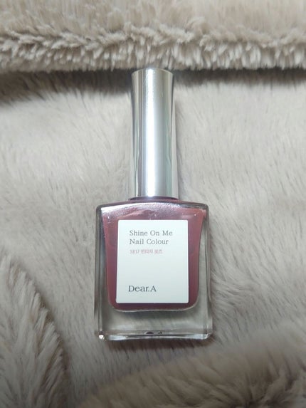 シャインオンミーネイルカラー/Dear.A/マニキュアを使ったクチコミ(2枚目)