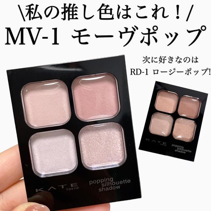 ケイト ポッピングシルエットシャドウ/KATE/アイシャドウパレットを使ったクチコミ(8枚目)