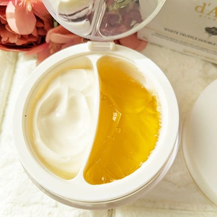 ホワイトトリュフダブルセラムアンドクリーム/ダルバ/フェイスクリームを使ったクチコミ(4枚目)