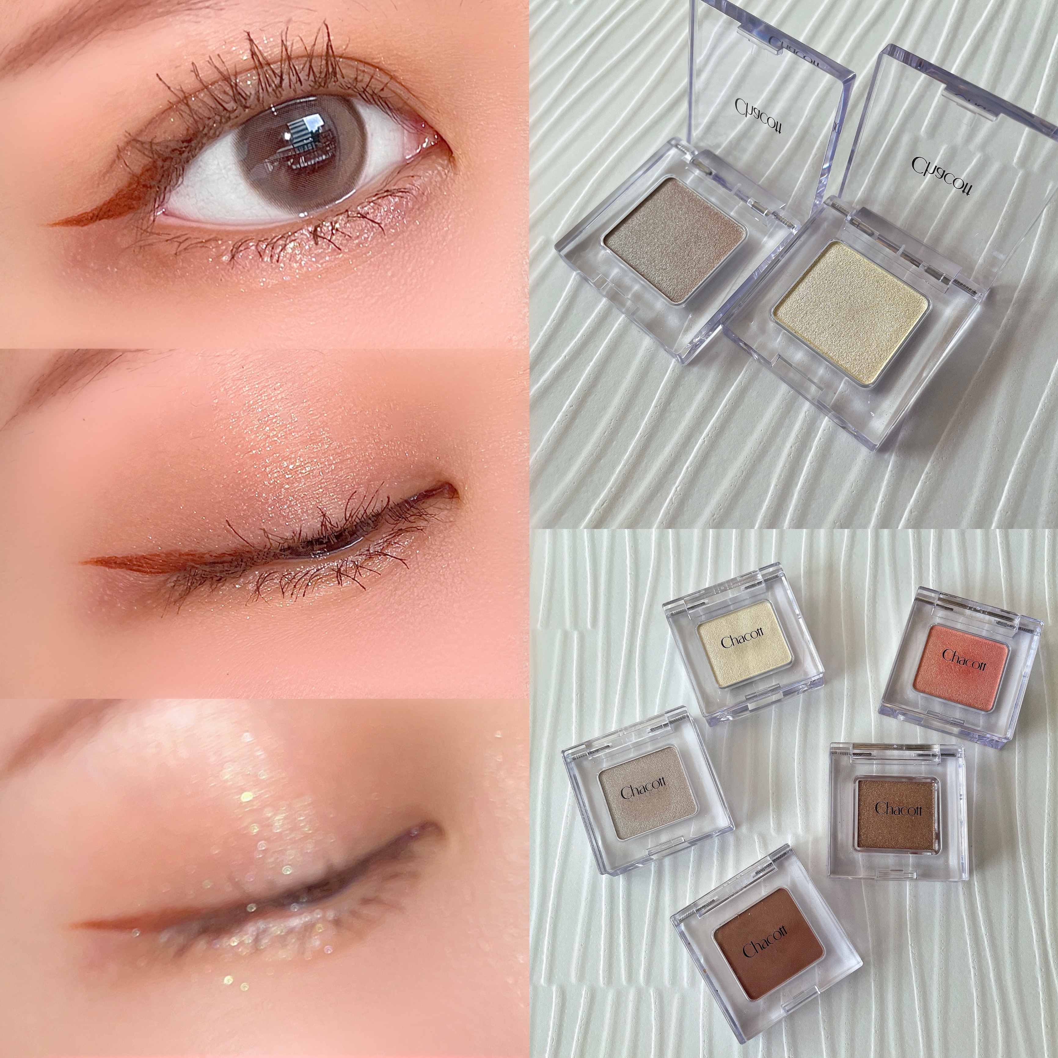 マルチカラーバリエーション トゥインクル/チャコット・コスメティクス/単色アイシャドウを使ったクチコミ（2枚目）