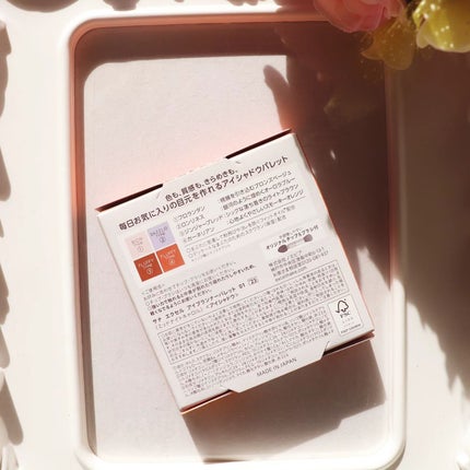 アイプランナーパレット 01 ミッドナイトキャロル(’23)/excel/アイシャドウパレットの画像