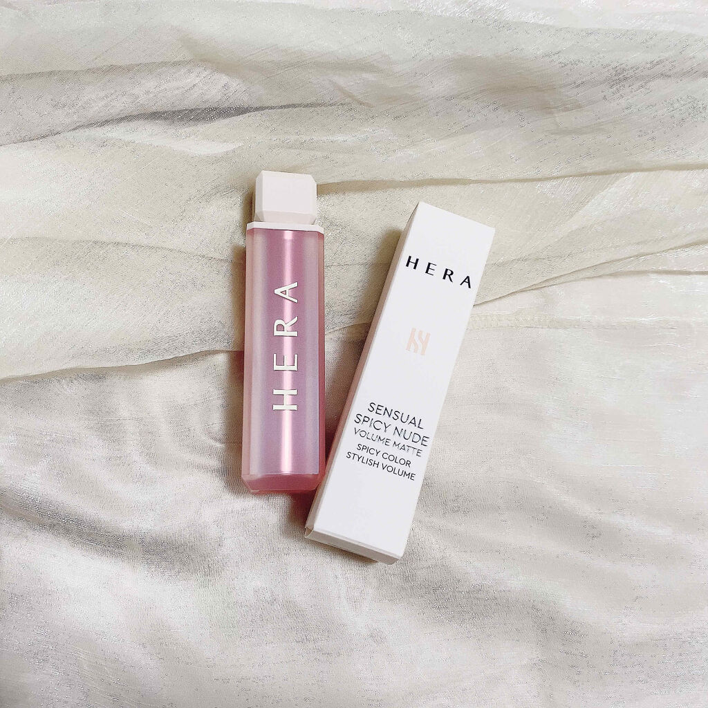 センシュアルスパイシーヌードボリュームマット/HERA/口紅を使ったクチコミ（2枚目）