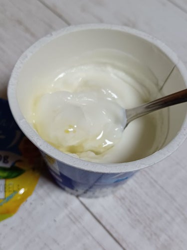 ギリシャヨーグルト パルテノ プロテイン7.0g 蜜レモンソース入/森永乳業/食品を使ったクチコミ（2枚目）