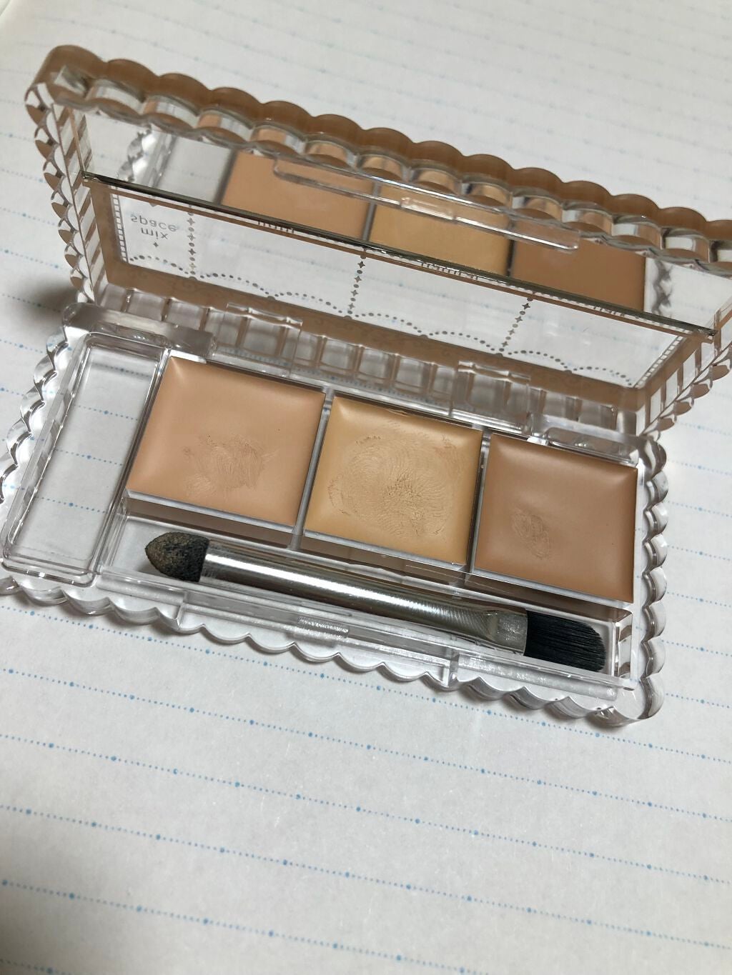 カラーミキシングコンシーラー/キャンメイク/パレットコンシーラーを使ったクチコミ(2枚目)