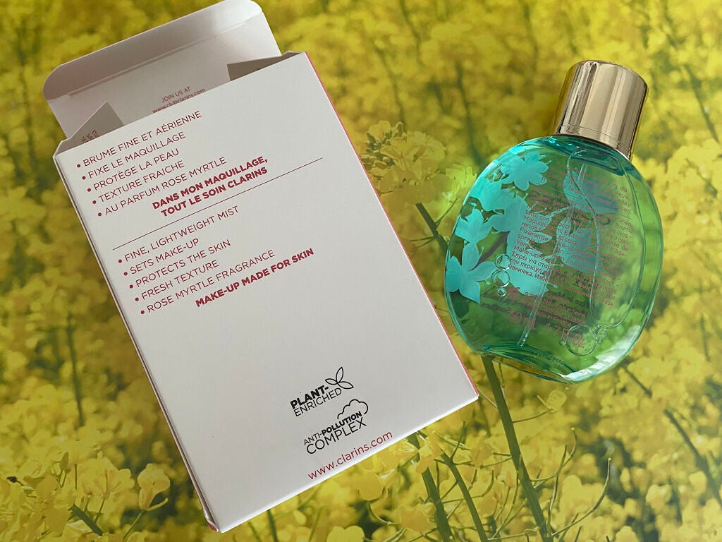 フィックス メイクアップ/CLARINS/ミスト状化粧水を使ったクチコミ(2枚目)