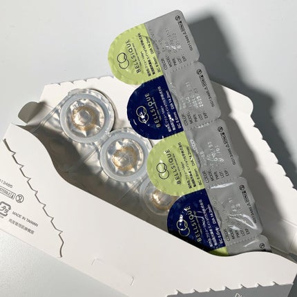 BELLSiQUE 1day/ベルシーク/ワンデー(1DAY)カラコンを使ったクチコミ(3枚目)