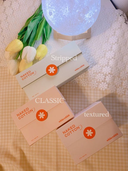 NAKED COTTON TEXTURED/White Rabbit/コットンを使ったクチコミ(2枚目)