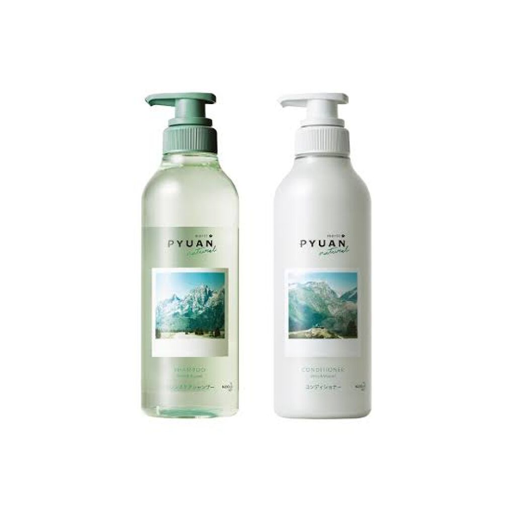 PYUAN ナチュラル シャンプー/コンディショナー/ピュアン/シャンプー・コンディショナーを使ったクチコミ(1枚目)