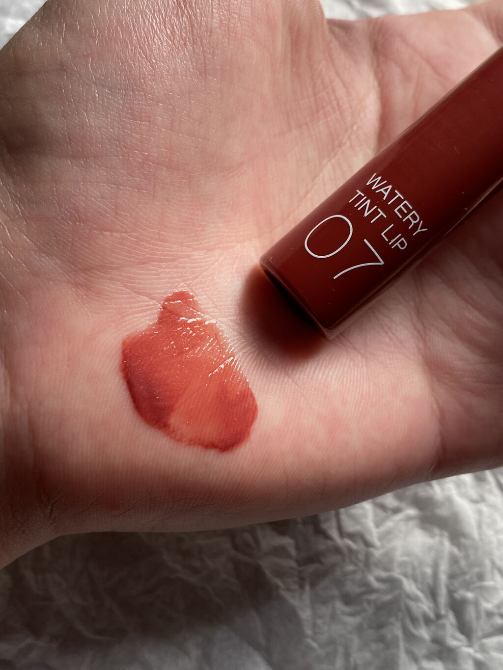 ウォータリーティントリップ/CEZANNE/リップティントを使ったクチコミ（2枚目）