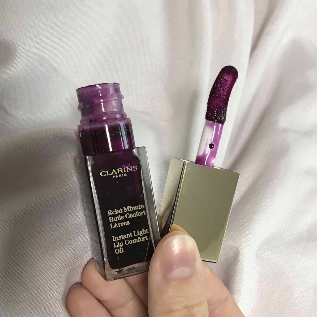 コンフォート リップオイル /CLARINS/リップグロスを使ったクチコミ（3枚目）