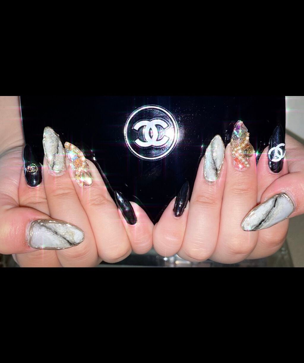 ジェルネイル(ライト対応)/セリア/ジェルネイルを使ったクチコミ(1枚目)