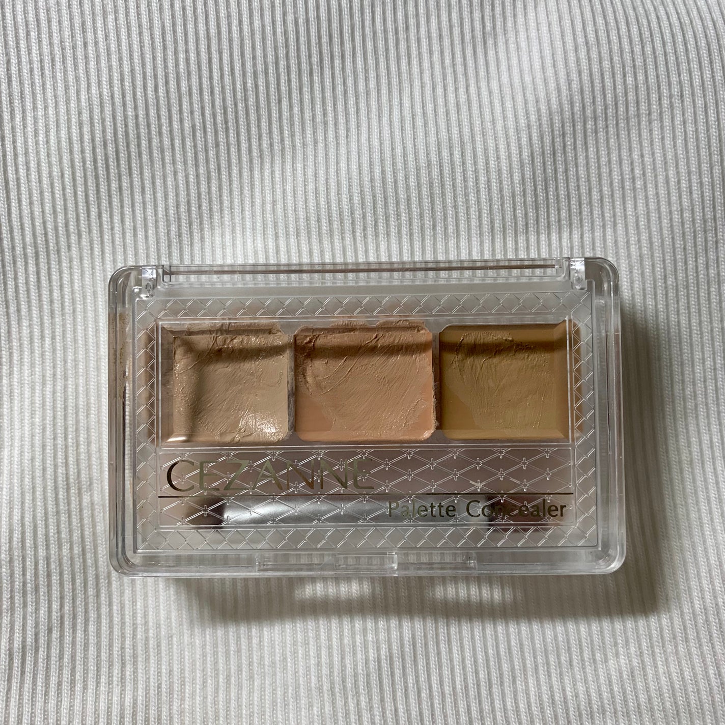 パレットコンシーラー/CEZANNE/パレットコンシーラーを使ったクチコミ(1枚目)