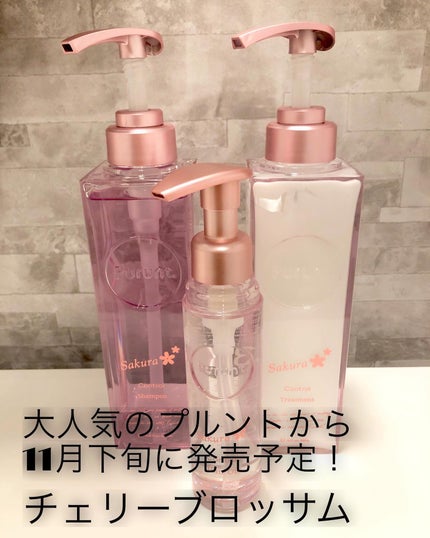 プルント コントロールペアセット サクラ/Purunt./ヘアケア・スタイリングを使ったクチコミ(1枚目)