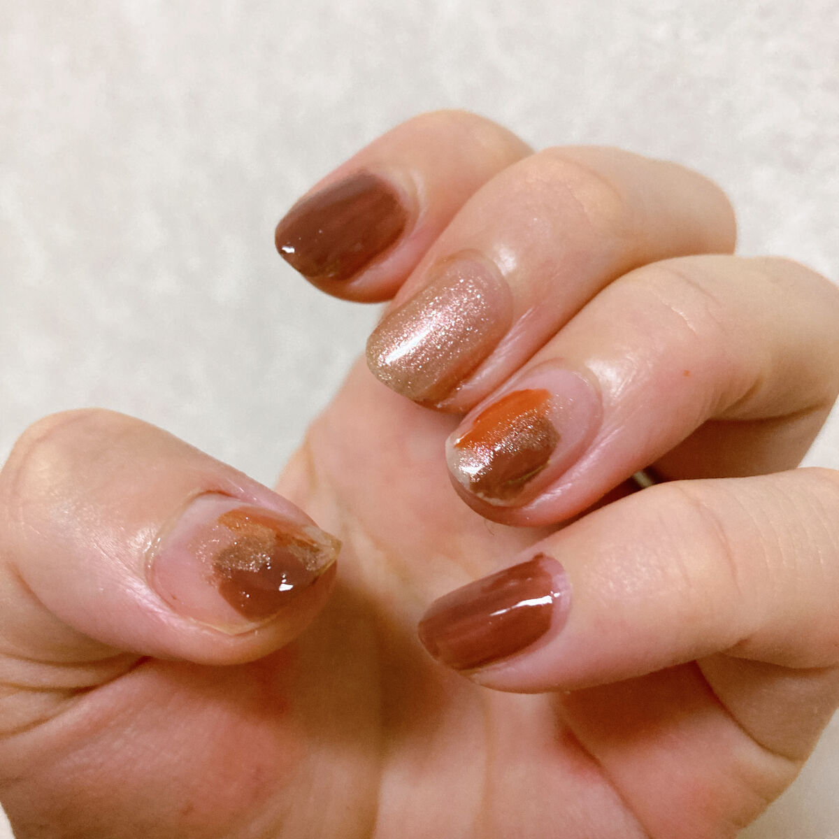 カラフルネイルズ/キャンメイク/マニキュアを使ったクチコミ（3枚目）