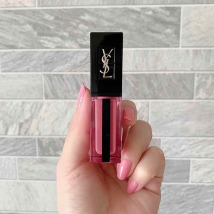 ルージュ ピュールクチュール ヴェルニ ウォーターステイン/YVES SAINT LAURENT BEAUTE/口紅を使ったクチコミ(1枚目)