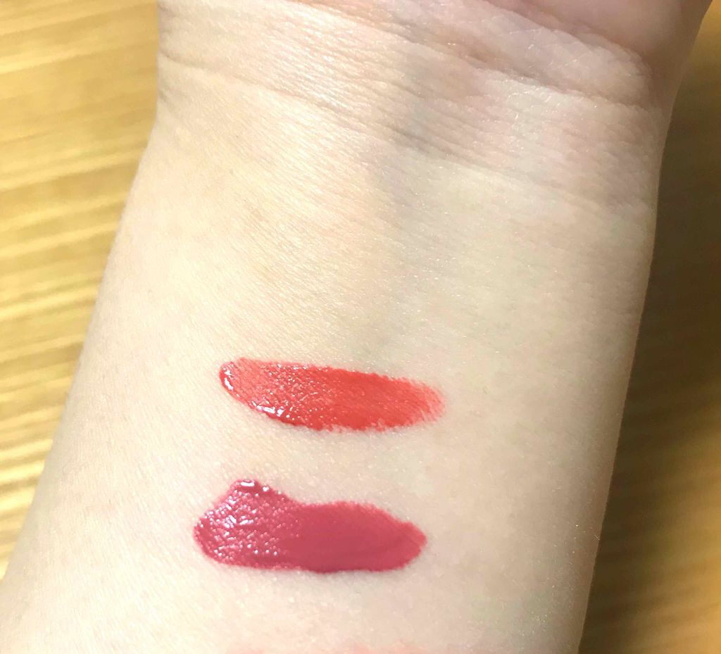 リップティントマット/キャンメイク/リップグロスを使ったクチコミ（2枚目）