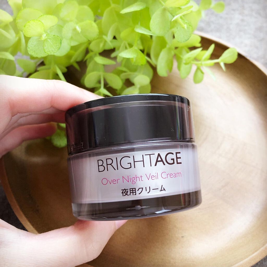 オーバーナイト ヴェールクリーム/BRIGHTAGE/フェイスクリームを使ったクチコミ（2枚目）