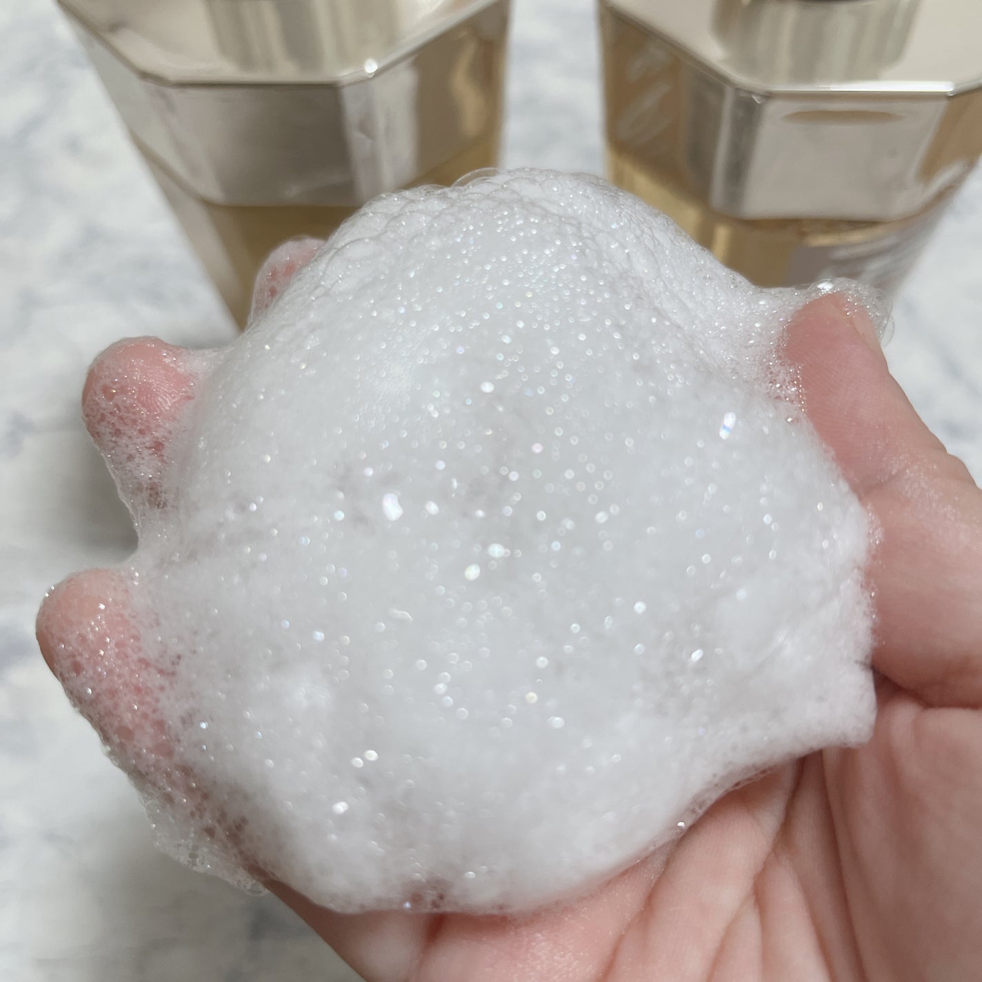 DIAMOND SHINE シャンプー/ヘアトリートメント/&Prism/市販シャンプーを使ったクチコミ(4枚目)